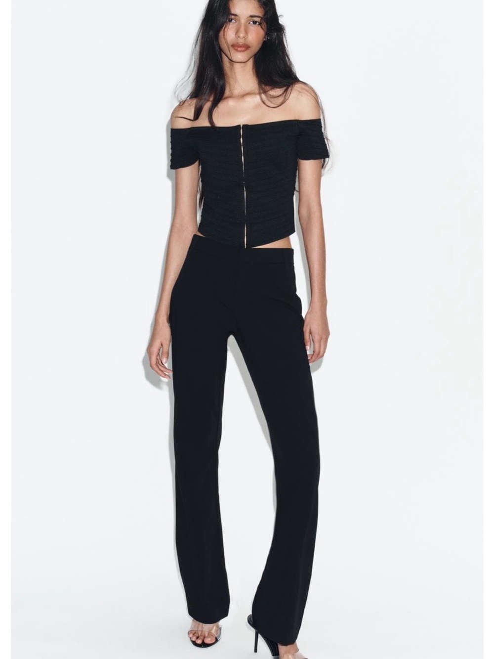 KNIT CORSET TOP
